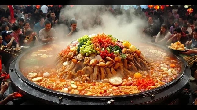 百人火锅挑战赛