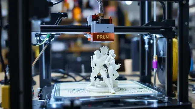 3D 打印手办全过程